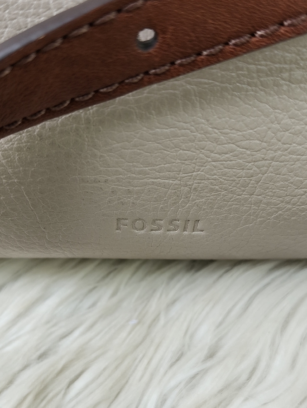 FOSSIL FIONA LEATHER CROSSBODY BAG - Picture 2 of 16